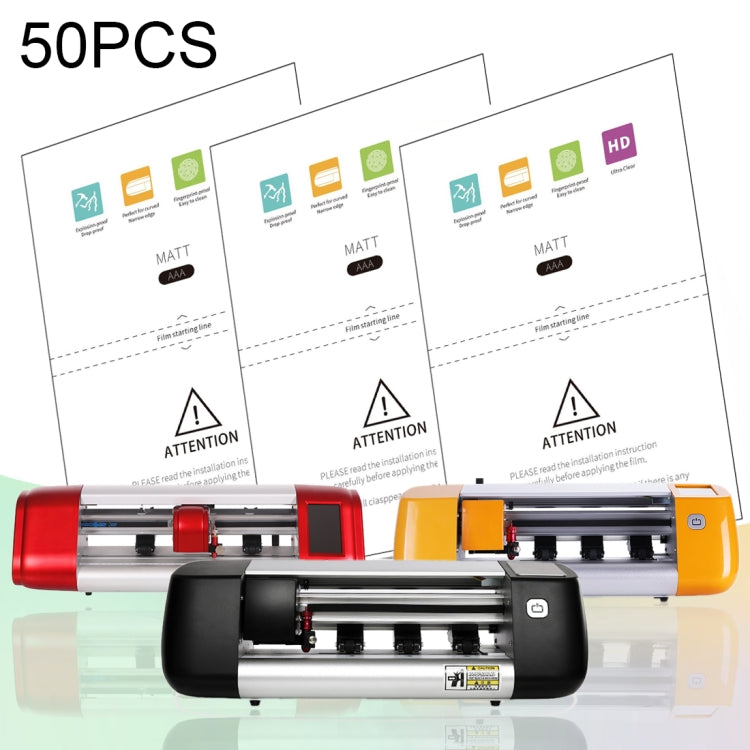 50 PZ F0002 Forniture per pellicola morbida in TPU satinato per taglierina protettiva, F0002 50 PZ F0002 Forniture per pellicola morbida in TPU satinato per taglierina protettiva, F0002